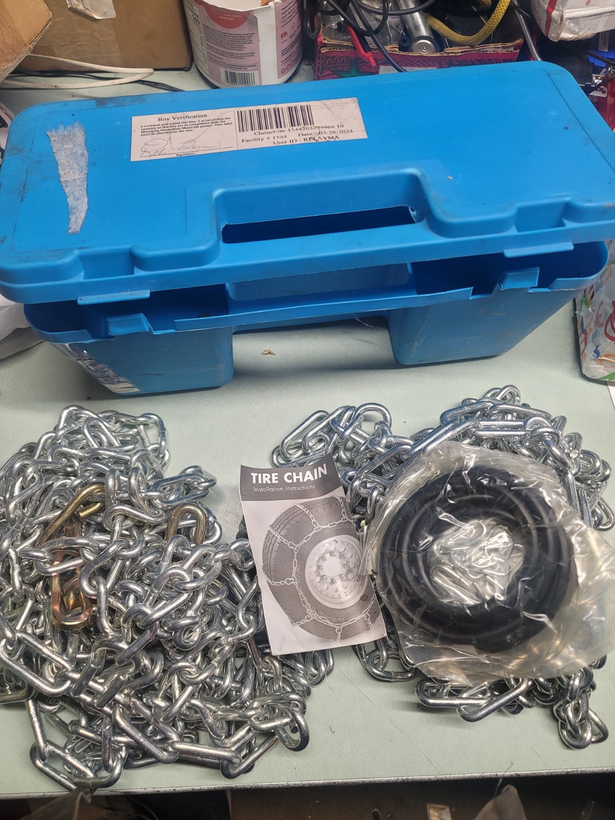 Peerless Truck/SUV Tire Snow Chains #0322930 with Tighteners NEW