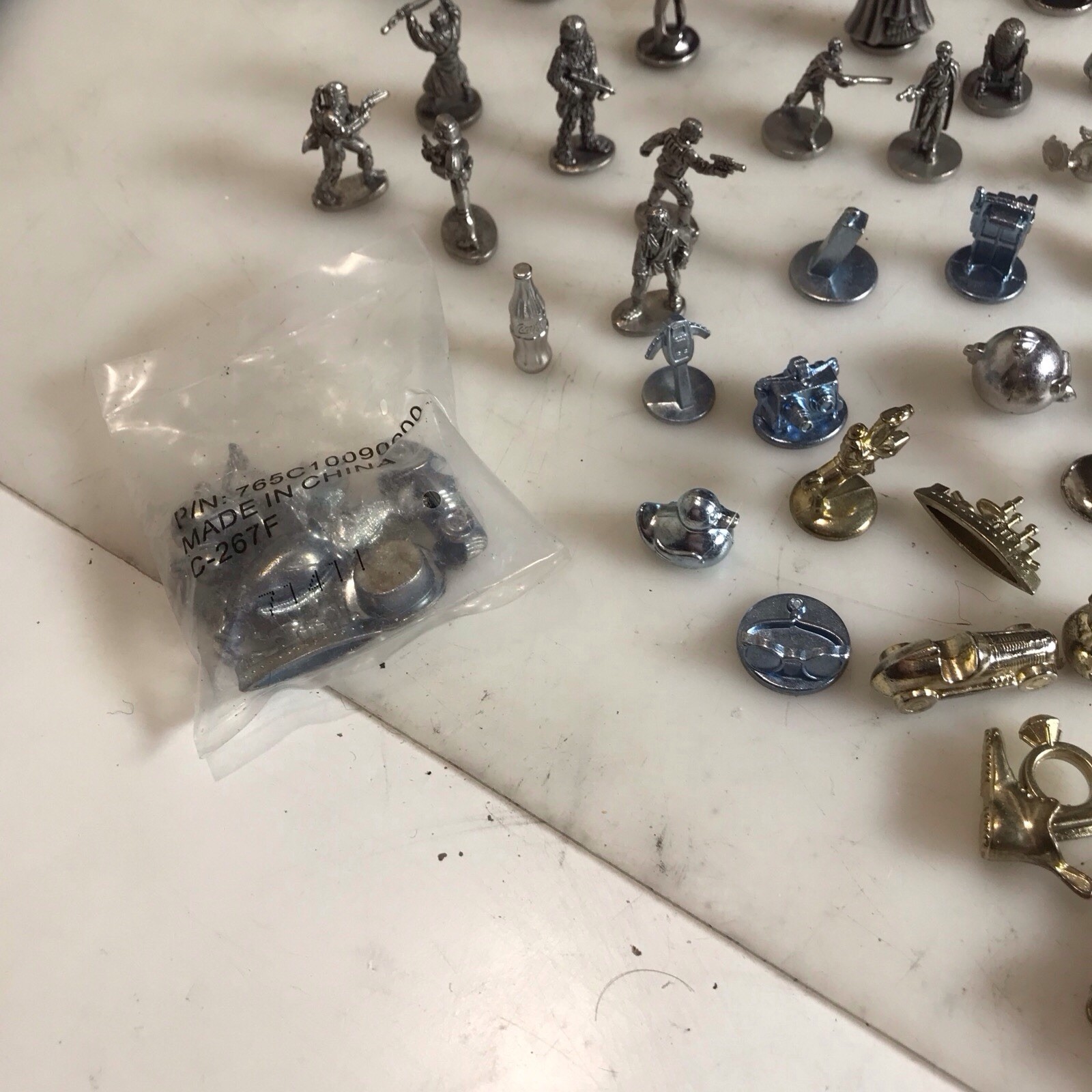 Monopoly Board Game Pieces Lot 2 Lb +