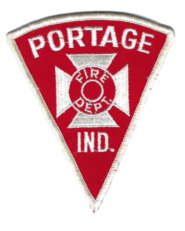 Portage (Porter County) IN Indiana Fire Dept. patch - NEW! *VERSION 1*