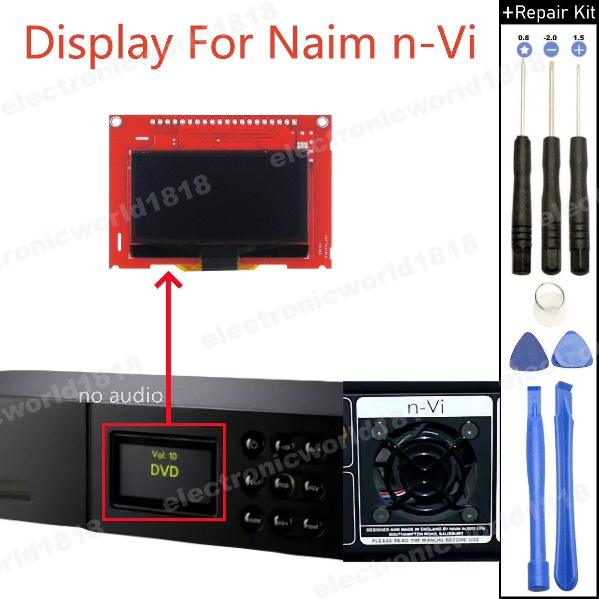 For Naim N-Vi Home Network Player Audio Music Streamer OLED Display Screen Part