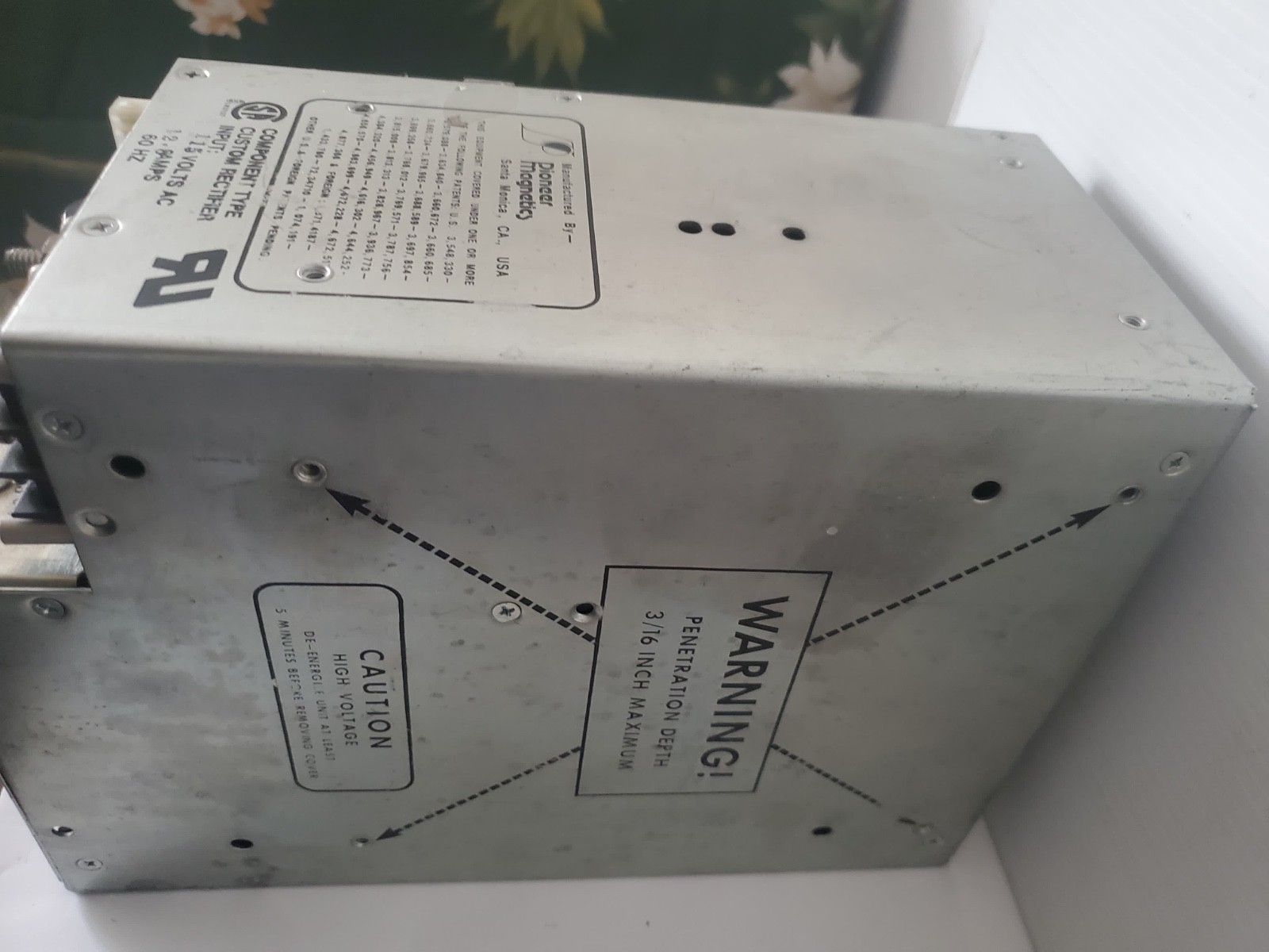 PIONEER MAGNETICS PM2500A-1