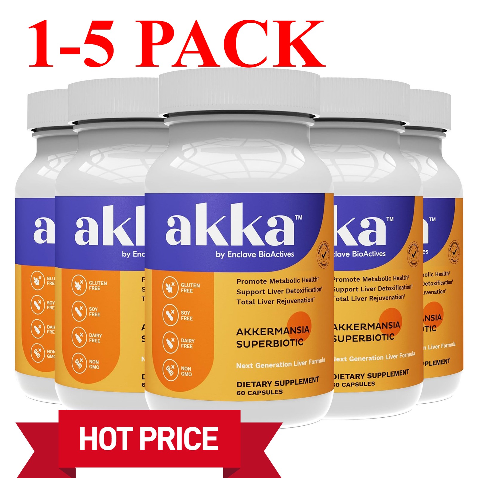 AKKA Premium Liver Cleanse Detox  Repair Superbiotic Gut Health, Milk Thistle
