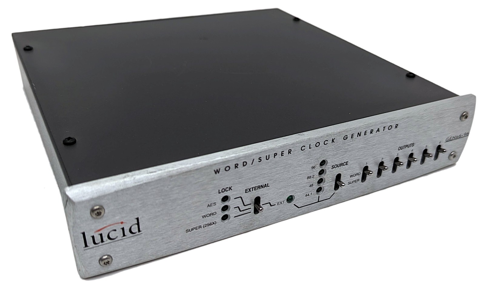 Lucid GENx6-96 Word/Super Clock Generator 96kHz Studio Sync - No Power Supply