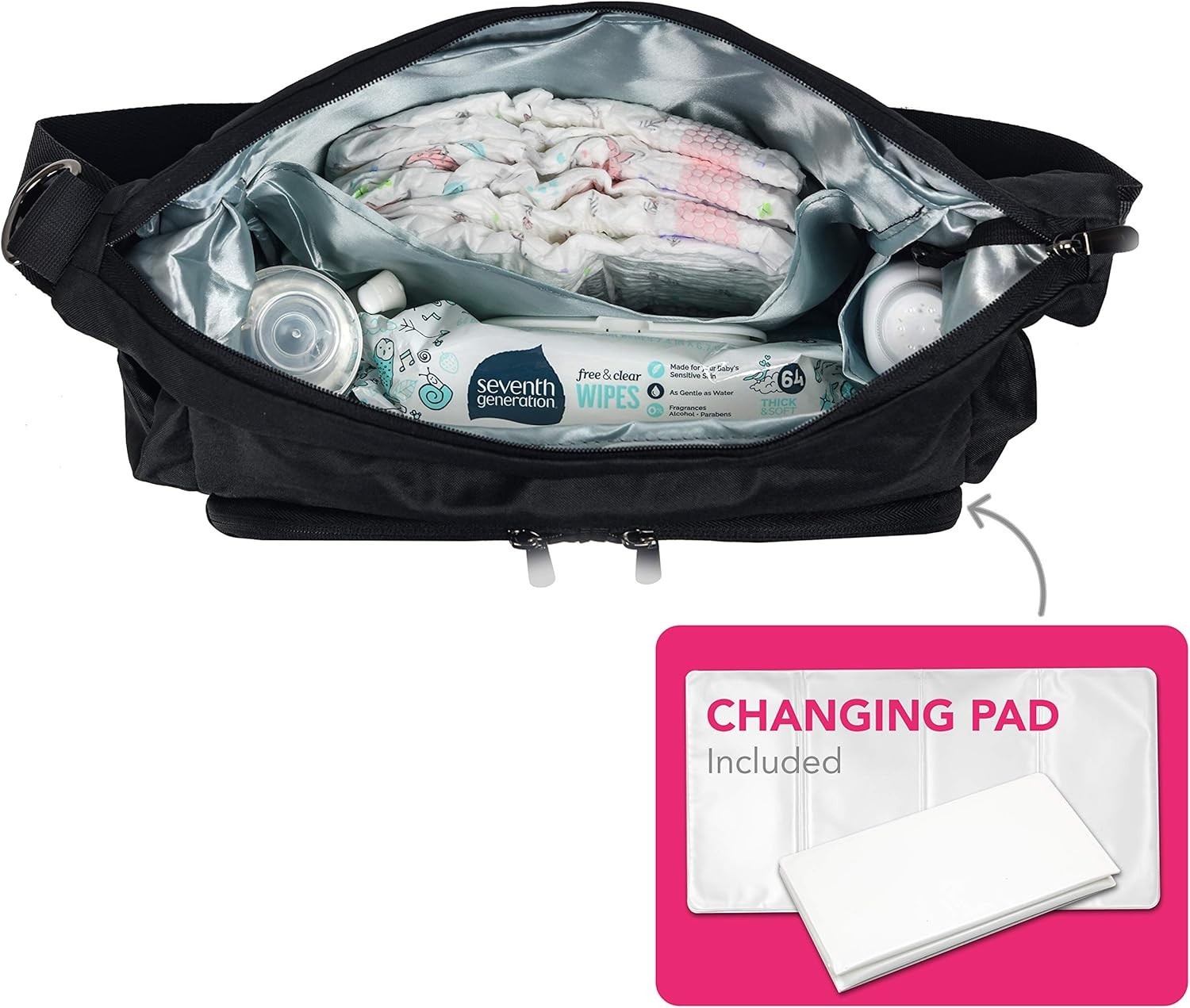Baby & Beyond Essential Bag, Compatible with Doona Car Seat Stroller