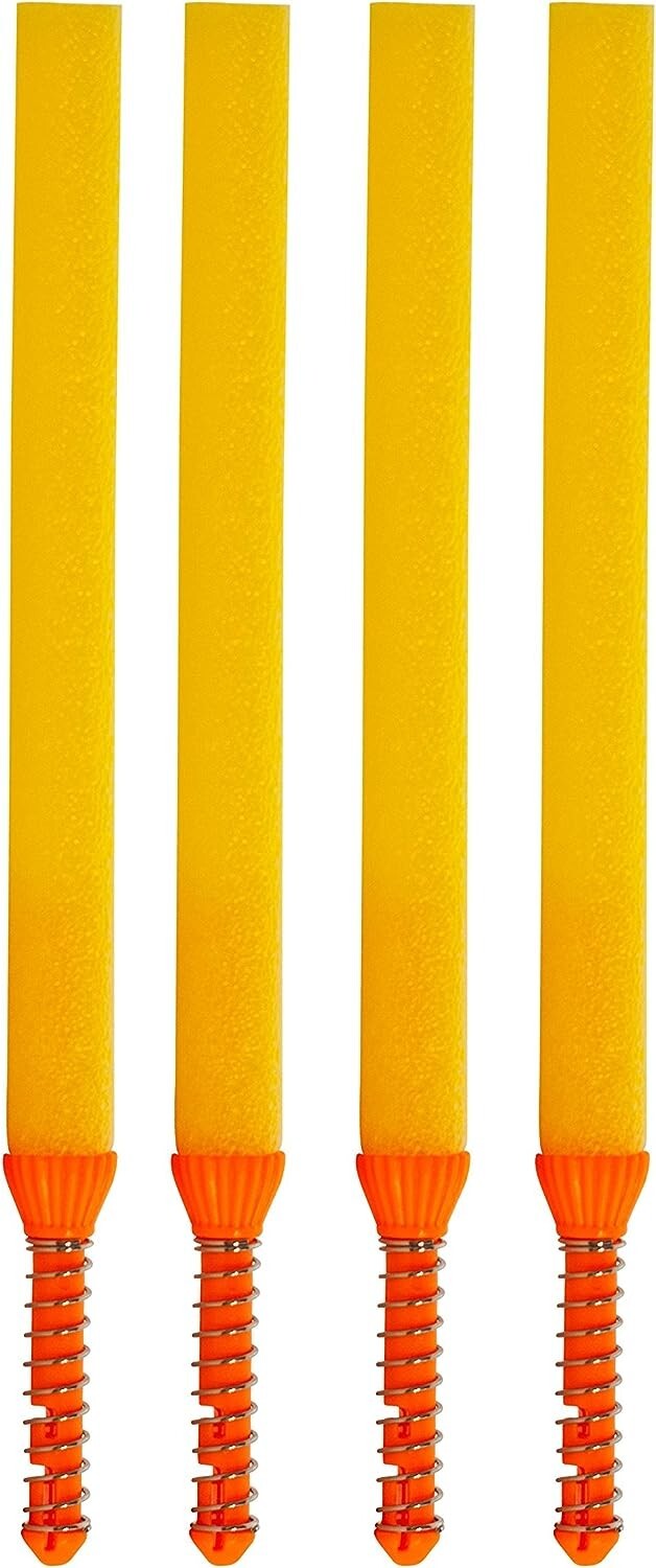 Mr. Summer Float 4", Yellow, 4 Pack