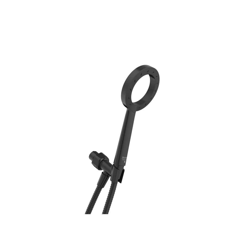 Glacier Bay 1.8 GPM 4.5 in Handheld Shower Head, Wall Mount, Matte Black