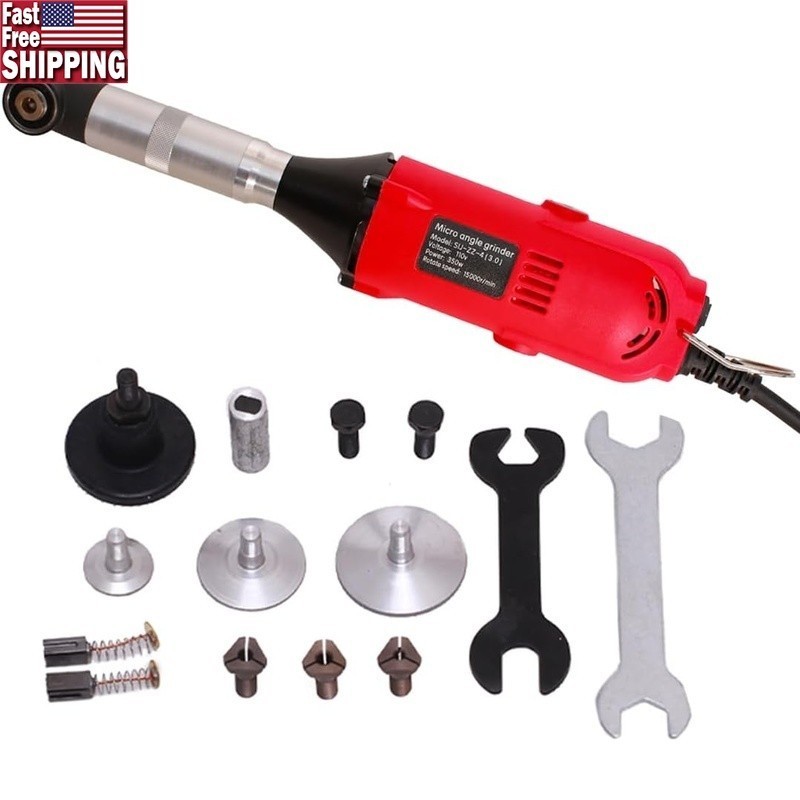 Long Die Grinder W/ Adjustable Speed 15000RPM Lightweight Electric Micro Grinder