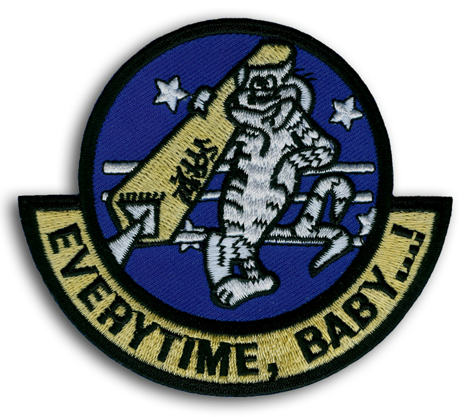 US Navy Aviation F-14 Tomcat Fighter Aircraft Everytime Baby Patch
