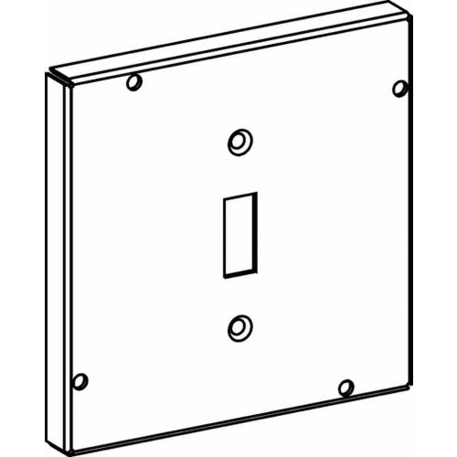 Orbit 5501 5 Inch Square Industrial Cover Toggle Switch 4-11/16" Square 5S