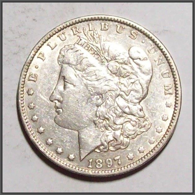 1897-O MORGAN DOLLAR  Better Date Sharp XF+  #19C79 1