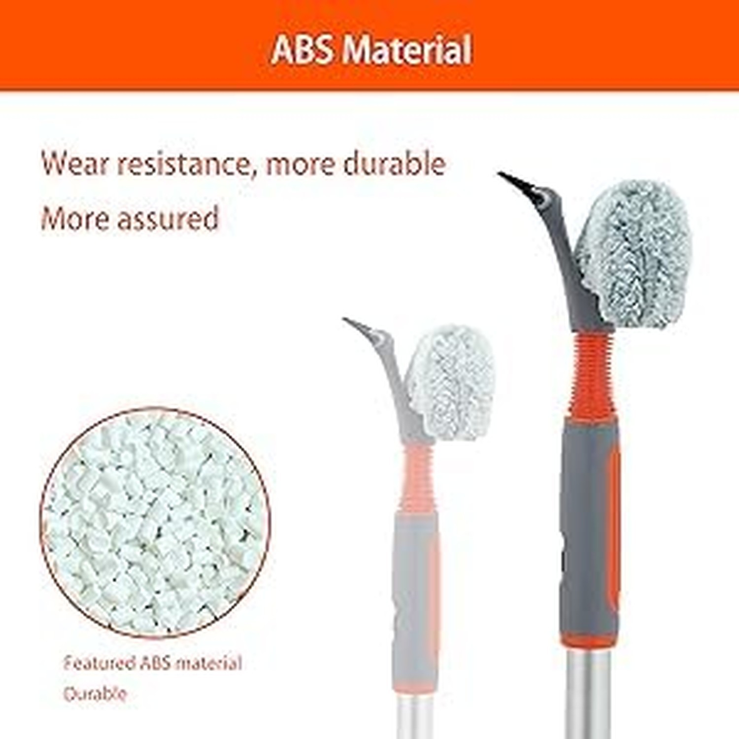 Professional Window Squeegee Cleaner, 2 in 1 Shower Squeegee with Extension P...