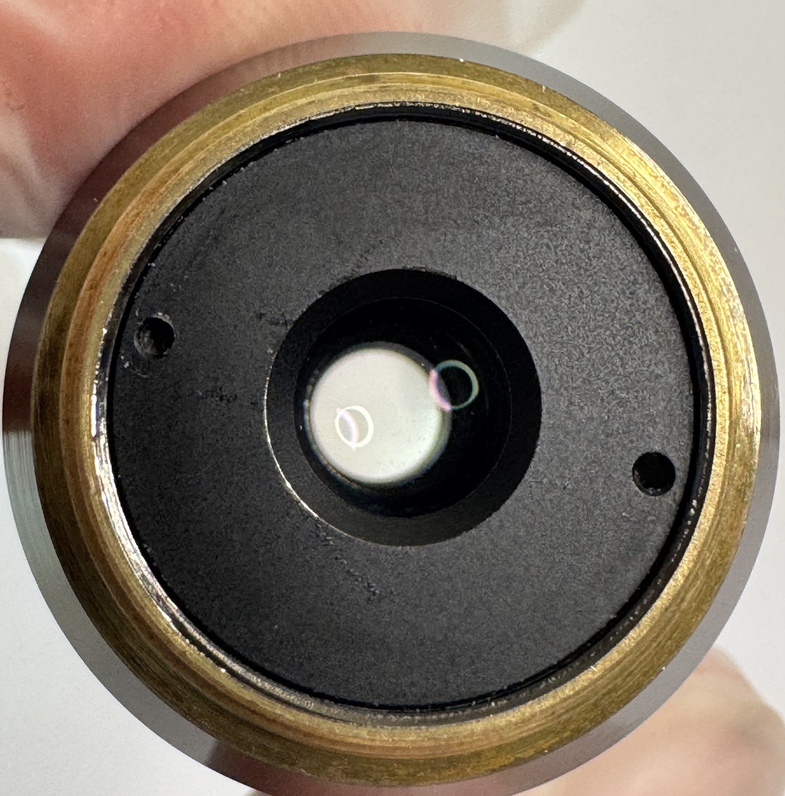 Olympus LCPlanFl 40×/0.60 ∞/0 Microscope Objective Lens-Correction Collar RMS