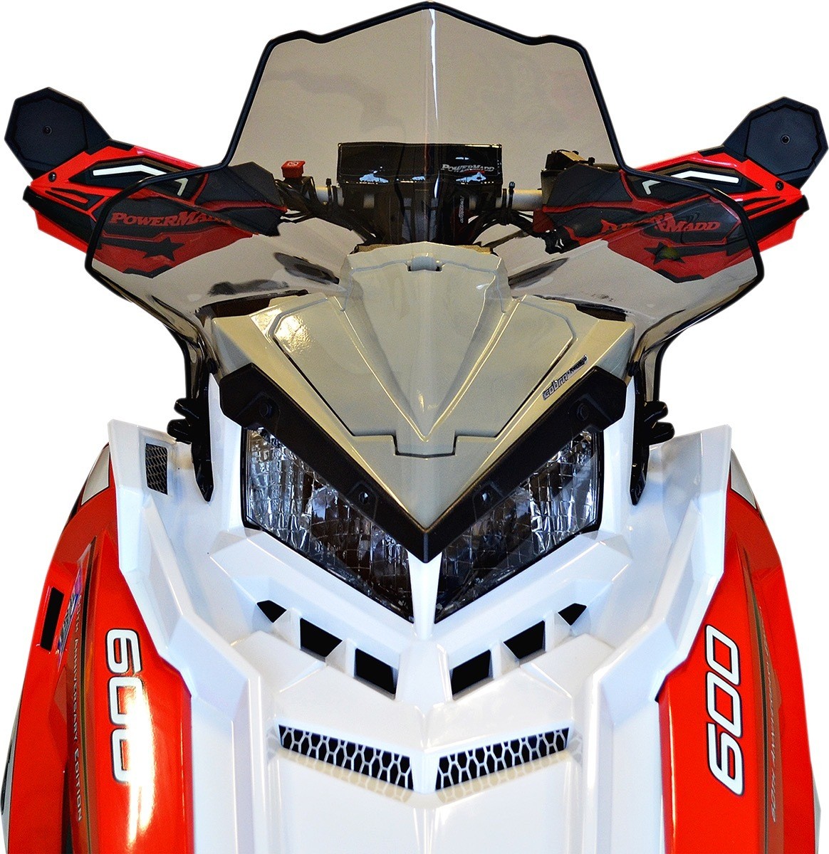 POWERMADD 11621 Windshield - Low - 16" - Polaris
