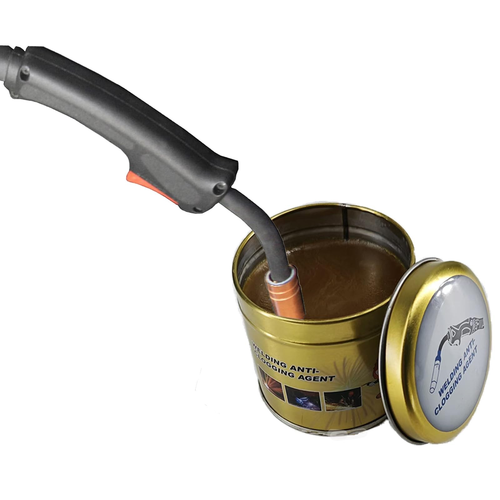 Welding Anti-Clogging Agent, MIG Accessory Nozzle Gel, Keeps Nozzle Clean