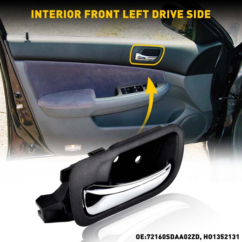For 2003-2007 Honda Accord Interior Inside Door Pull Handle Front Driver Side US