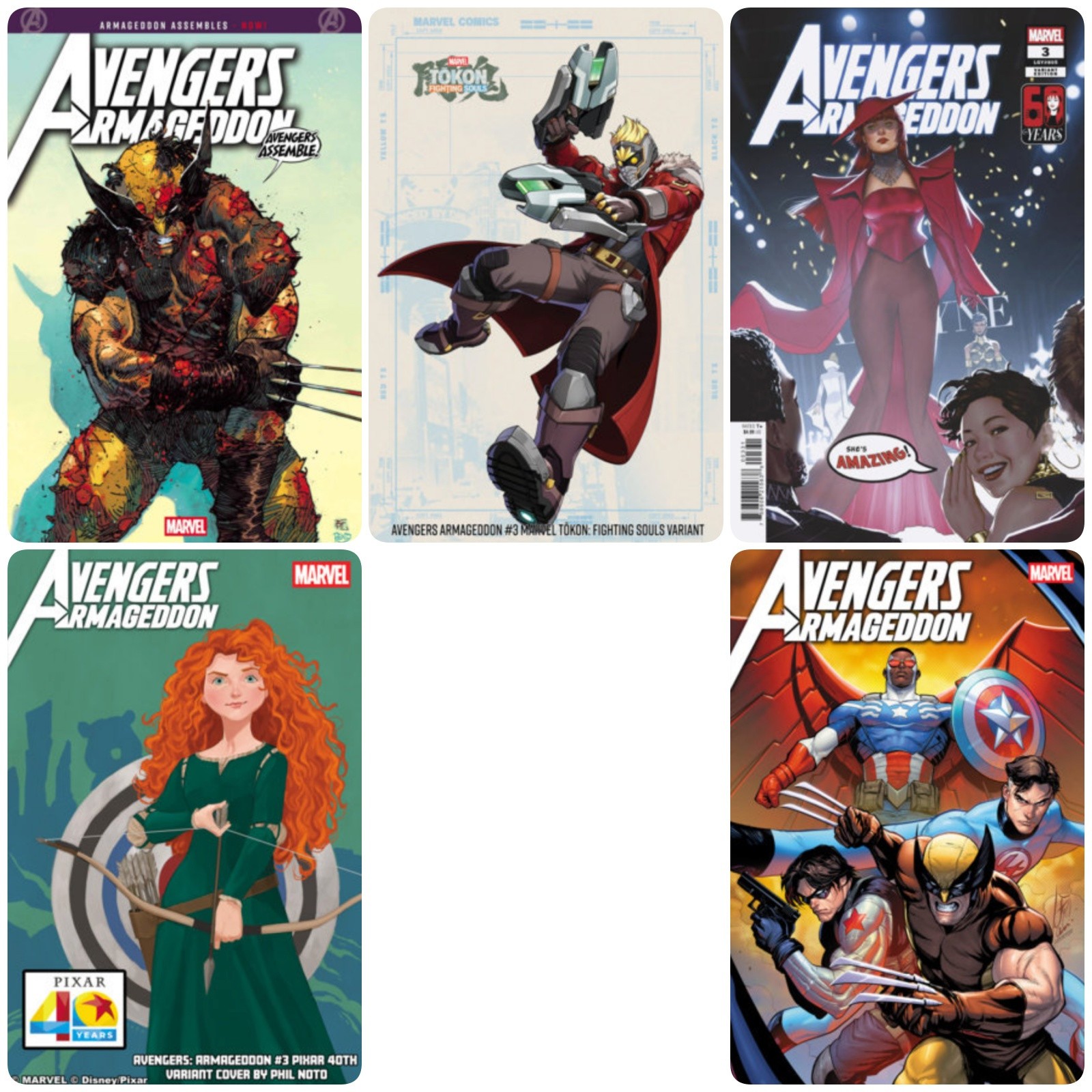 AVENGERS: ARMAGEDDON #3 **COVER SELECT** [1:25] PRESALE 08/19/2026