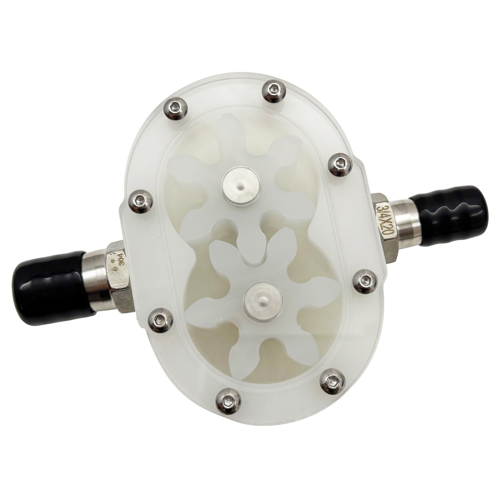 Gear Pump Head Filling Machine Part Viscous Liquid Honey Pump Transfer Pump Head