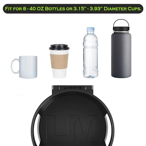 2PCS Large Cup Holder, Universal Drink Holder for Almost Any Size Bottle, 2 PCS