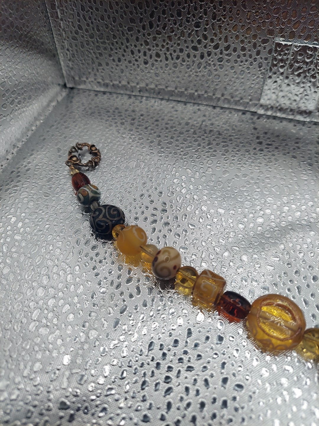Glass Beaded Bracelet