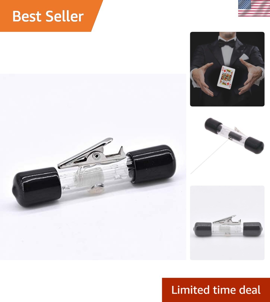 Mini Invisible Thread & Clip for Effortless Floating Magic - Kid-Friendly Fun