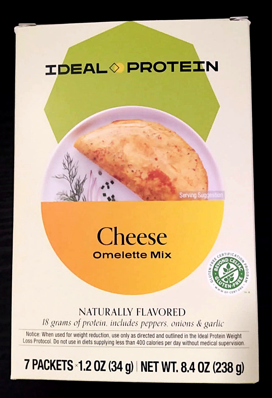 Ideal Protein Cheese Omelette Mix 1 Box (7 Servings) BB 11/27 FREE SHIP