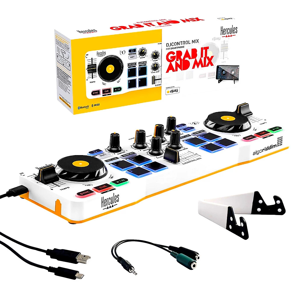 Hercules DJ DJControl Mix DJ Controller for Smart Phone