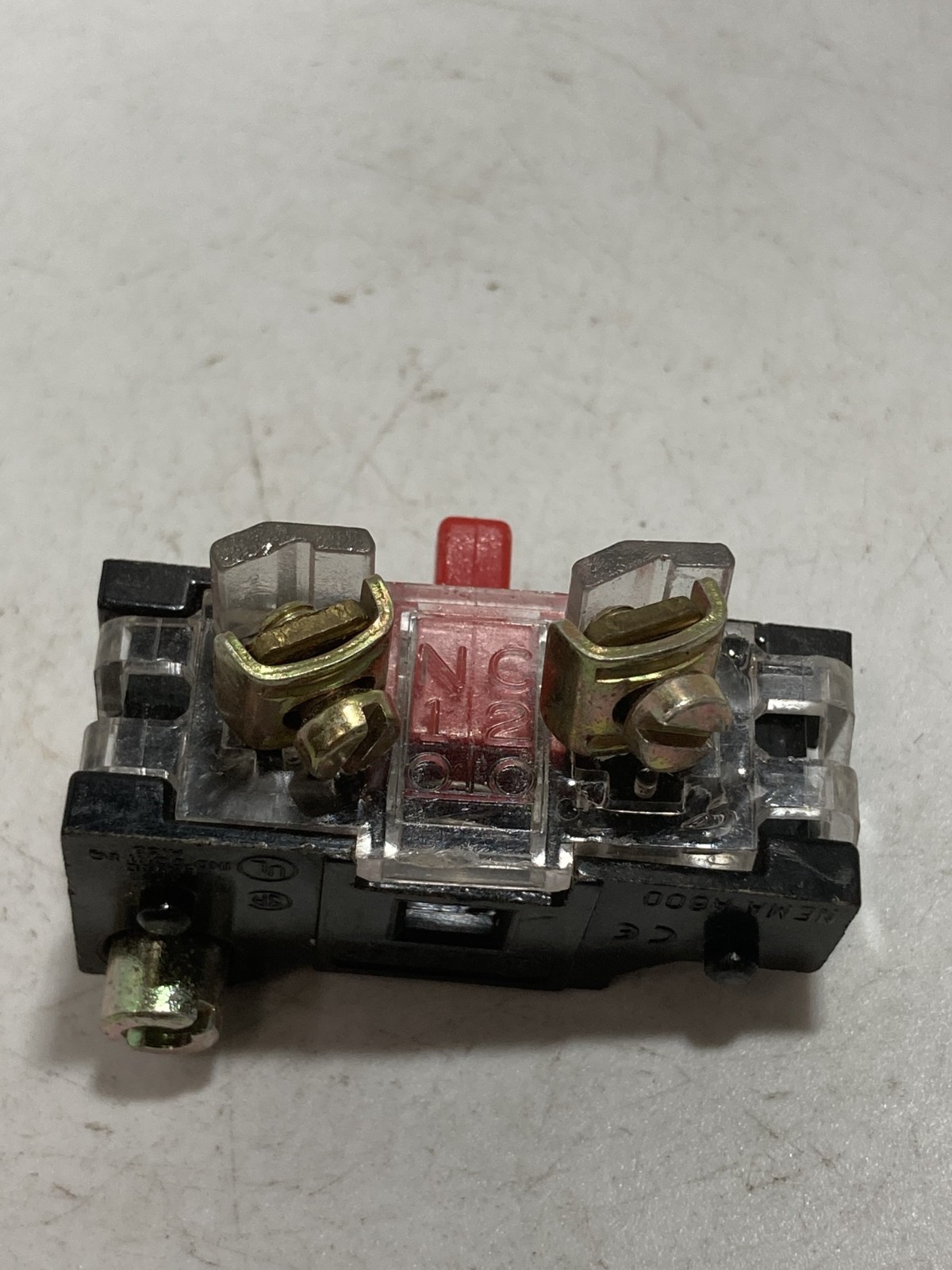 GE CR104PXC01 CONTACT BLOCK STANDARD 1NC