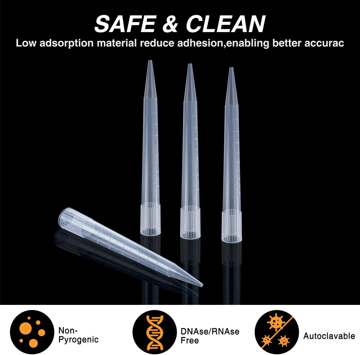 100pcs Laboratory Pipette Tips 5ML Micropipette Tips Disposable Universal
