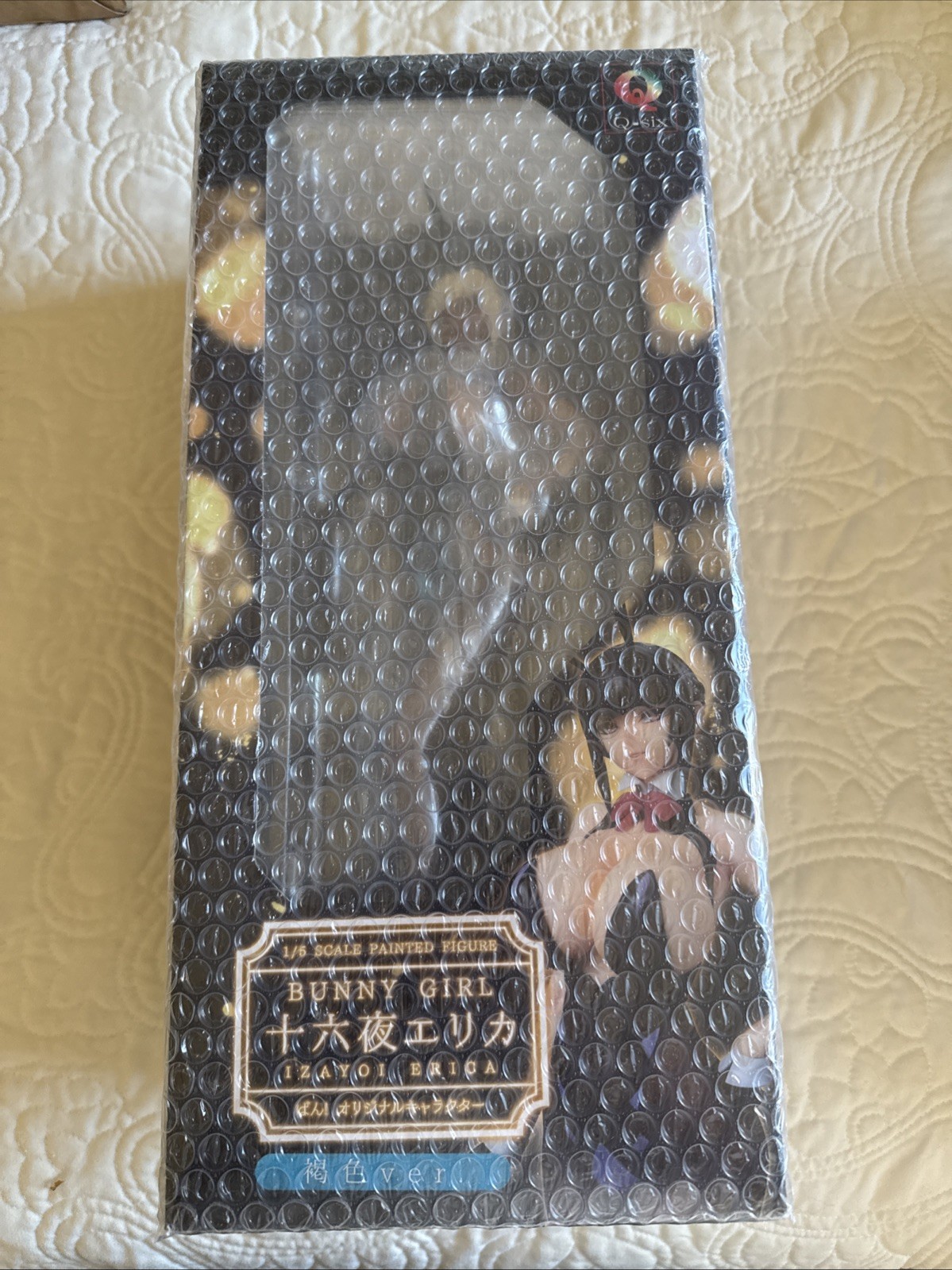 Erika Izayoi  Bunny Girl 1/5 Scale PVC Figure Q-six From Japan NIB Tanned Var.