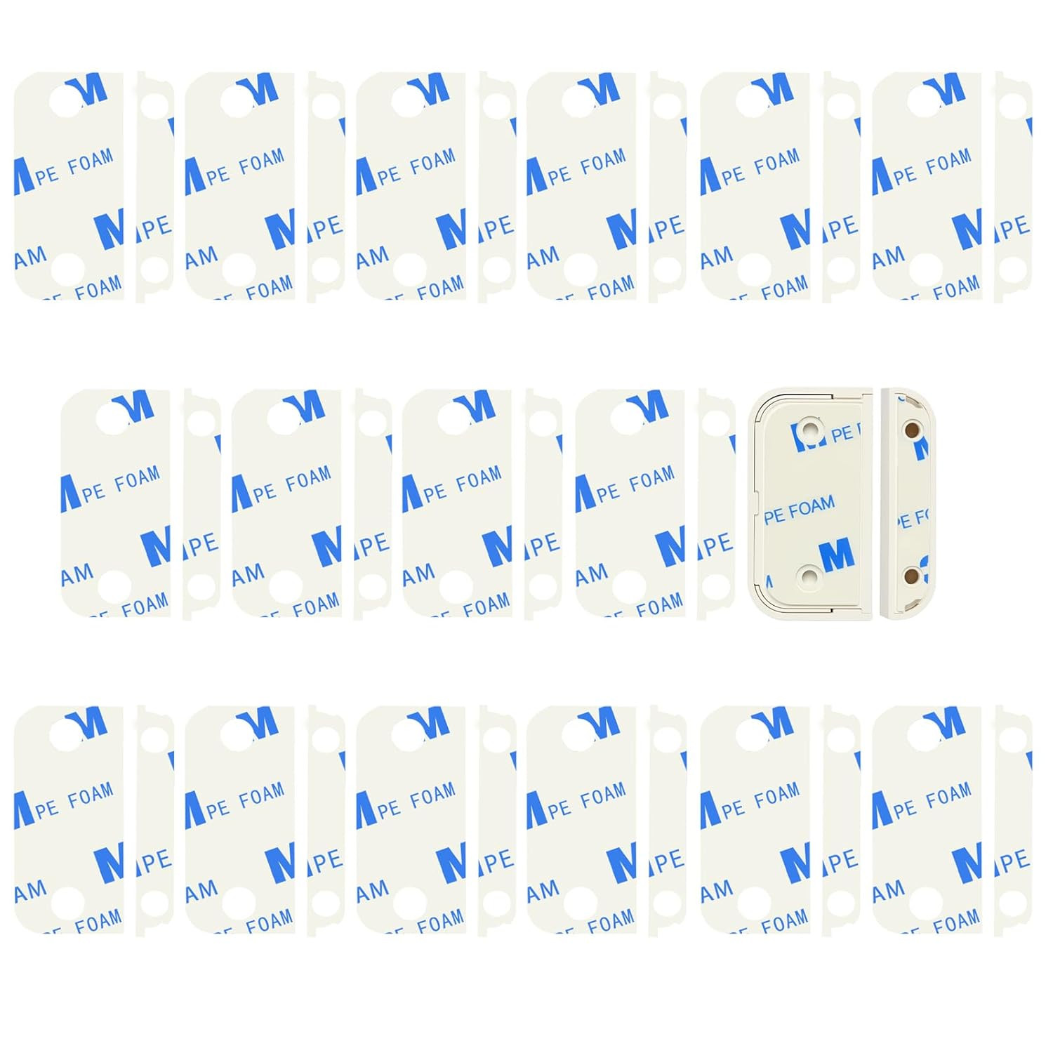 16PCS Ring Sensor Adhesive Pads for Ring Alarm Contact Sensors and Magnets(2nd G