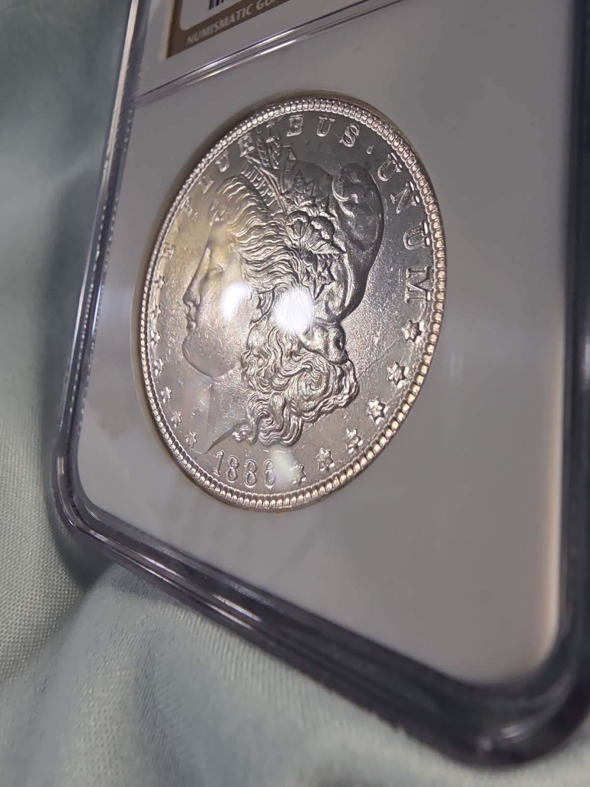 1886 Morgan Silver Dollar NGC MS-64 Brilliant Vam