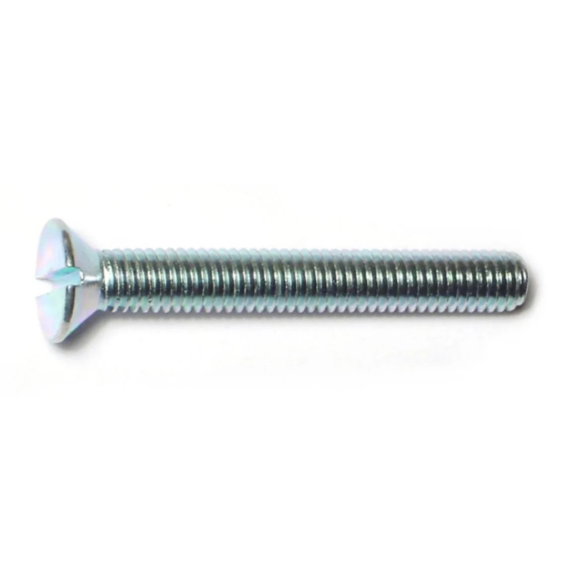 #10-32 x 1-1/2" Zinc Slotted Flat Head Machine Screws (24 pcs.)