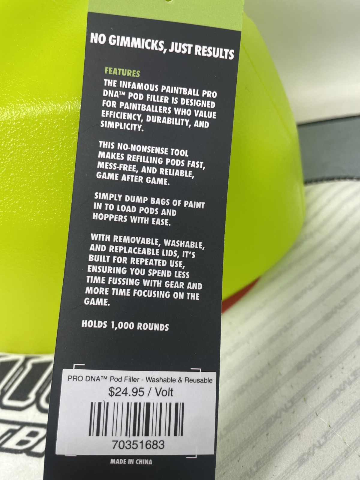 PRO DNA Pod Filler - Washable & Reusable (Volt)