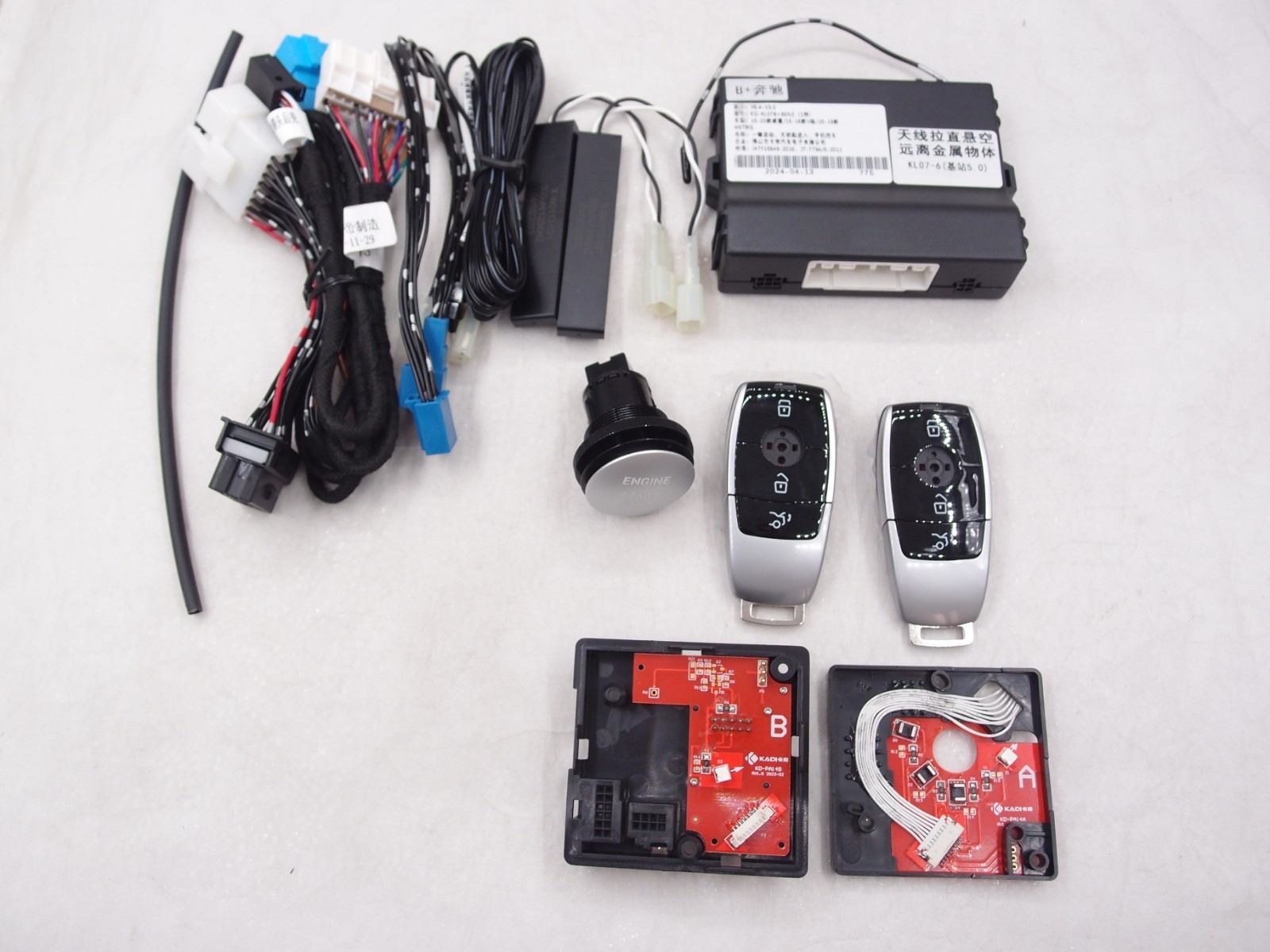 Push start Remote start ,keyless entry  for  Mercedes Benz,. Plug to Play