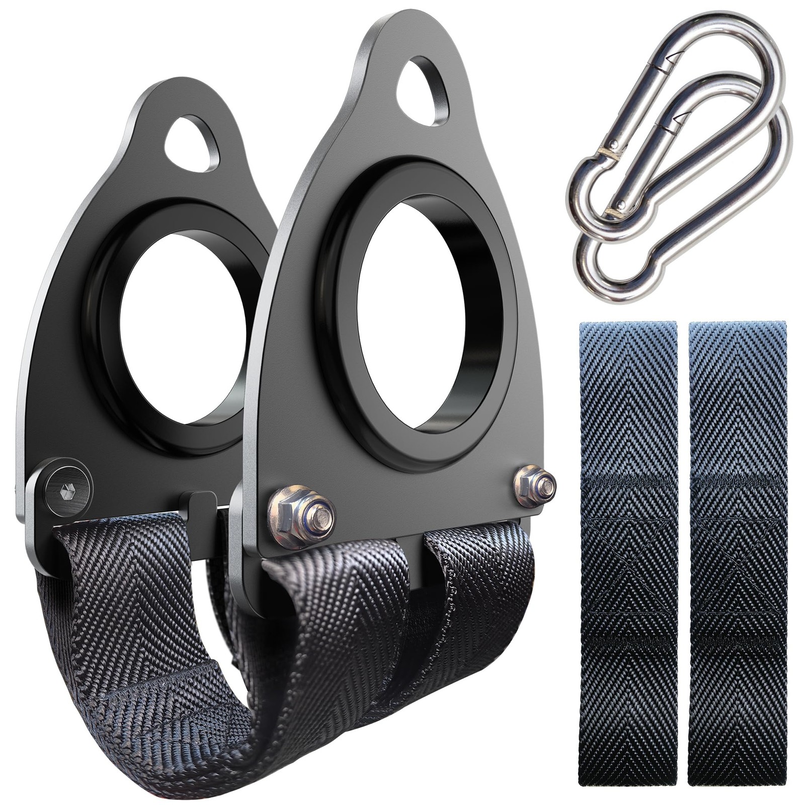 Barbell Adapter, Flexible Nylon Twisted Connection, Dumbbell to Barbell Conve...