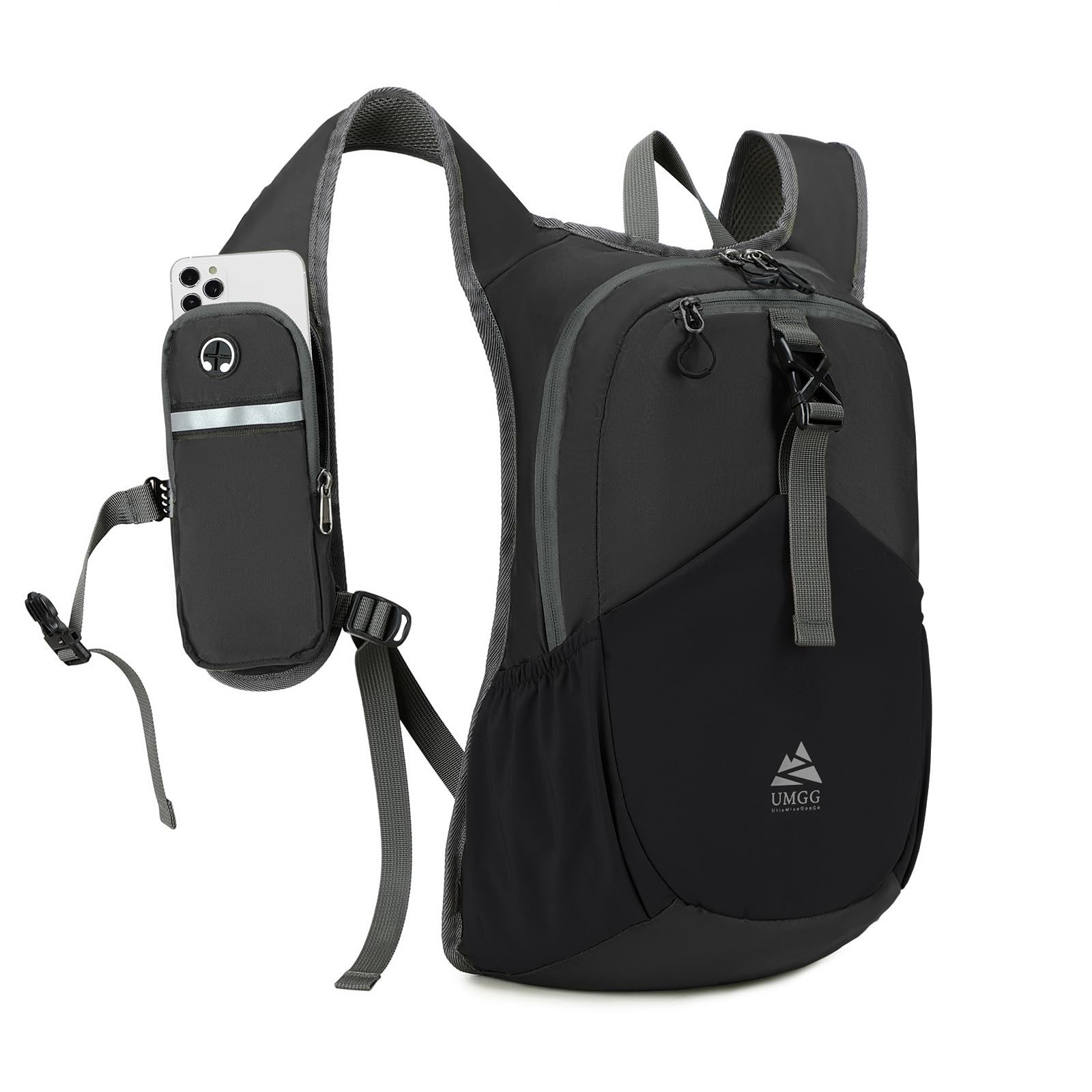 15L Small Hiking Backpack for Men Women Lightweight Packable Backpack Foldabl...