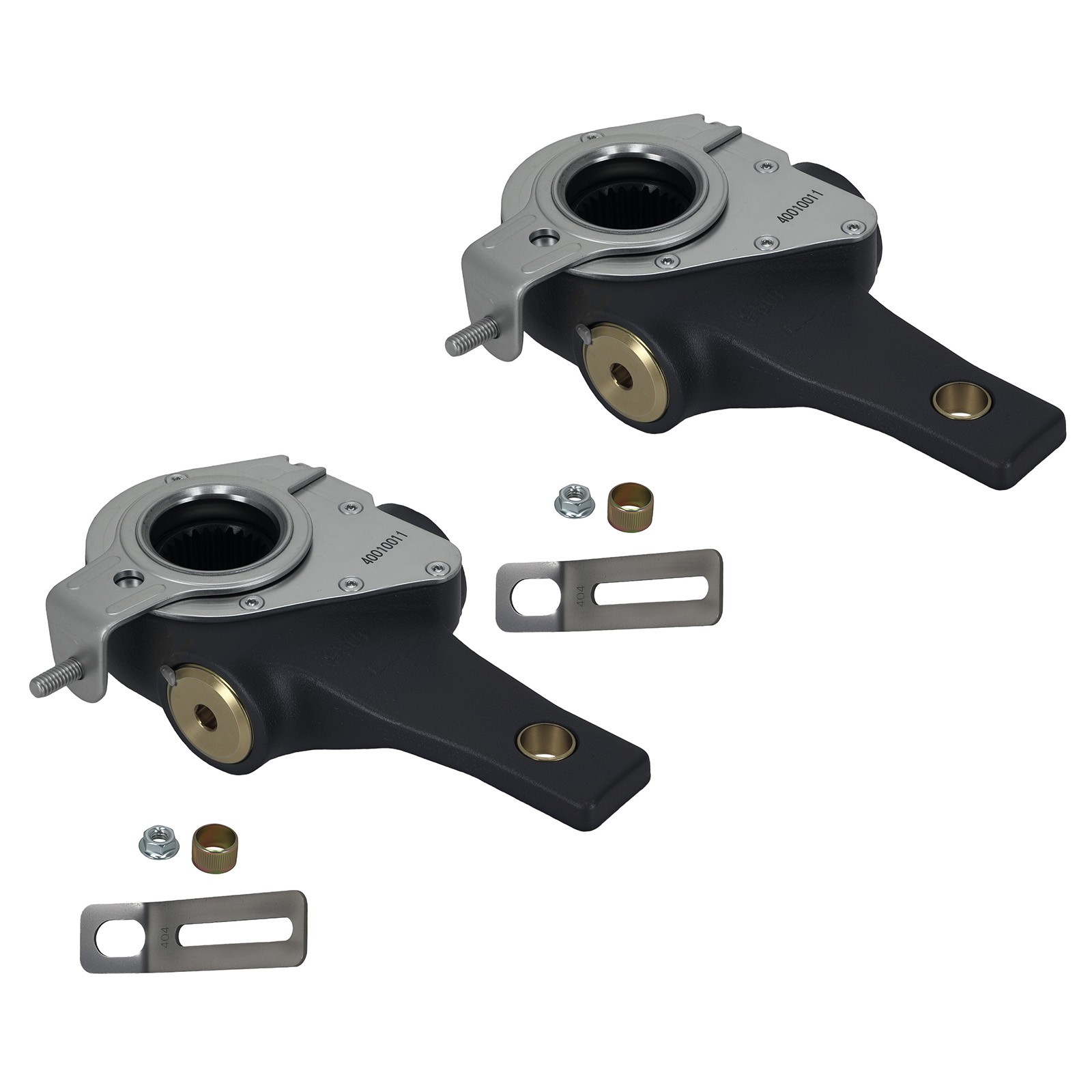 Pair 5.5" Automatic slack adjuster 28 Spline for Automann 135.2834 Mack 25QD345