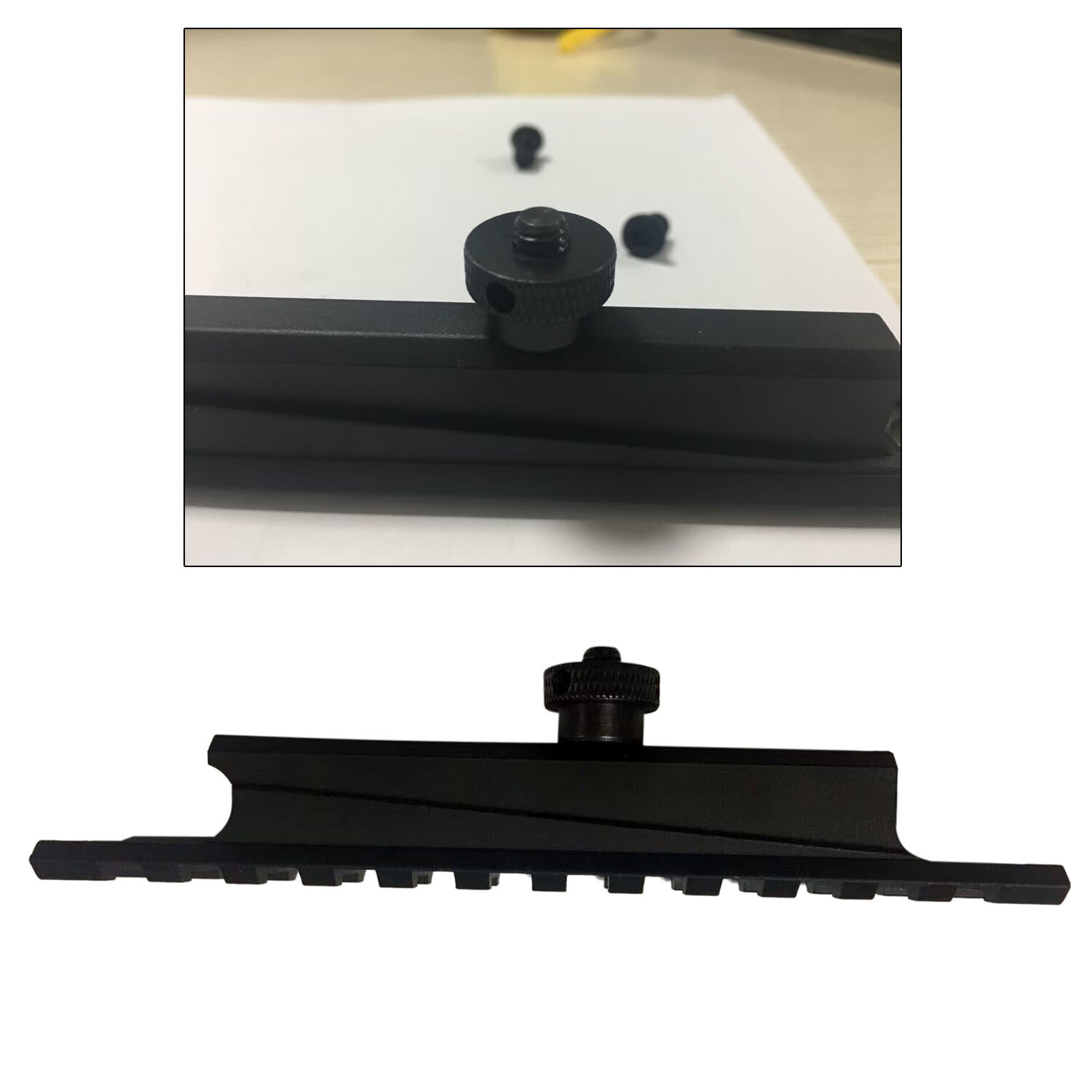 Tactical Carry Handle Mount A1 A2 Scope Mount Weaver Picatinny Rail See-throu