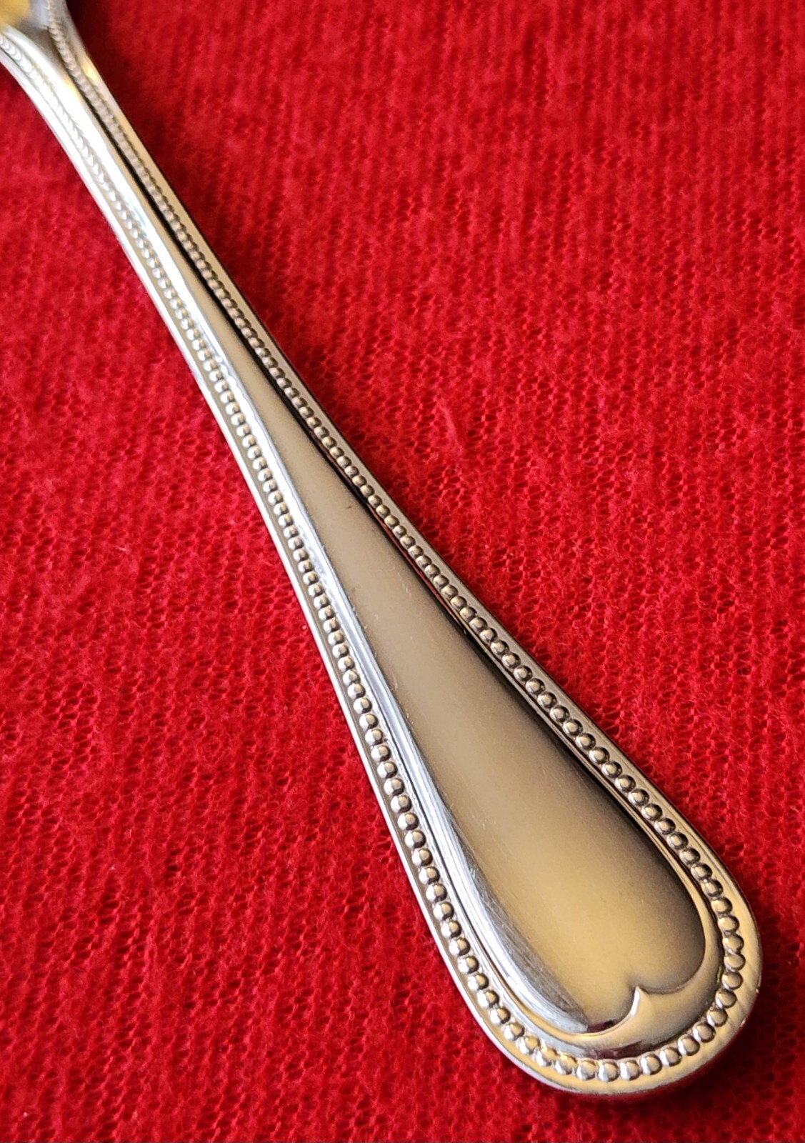 Reed & Barton ELEGANT BEAD Stainless 18/10 Beaded Silverware Flatware U SELECT