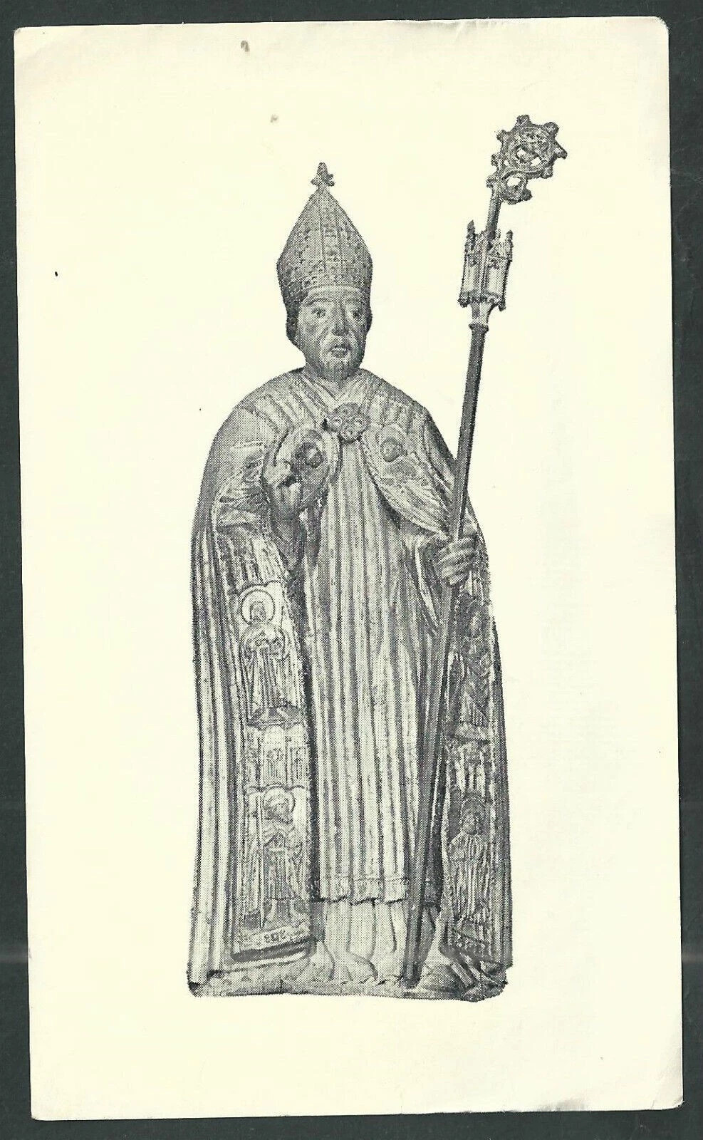 Holy card antique de San Narciso santino image pieuses estampa