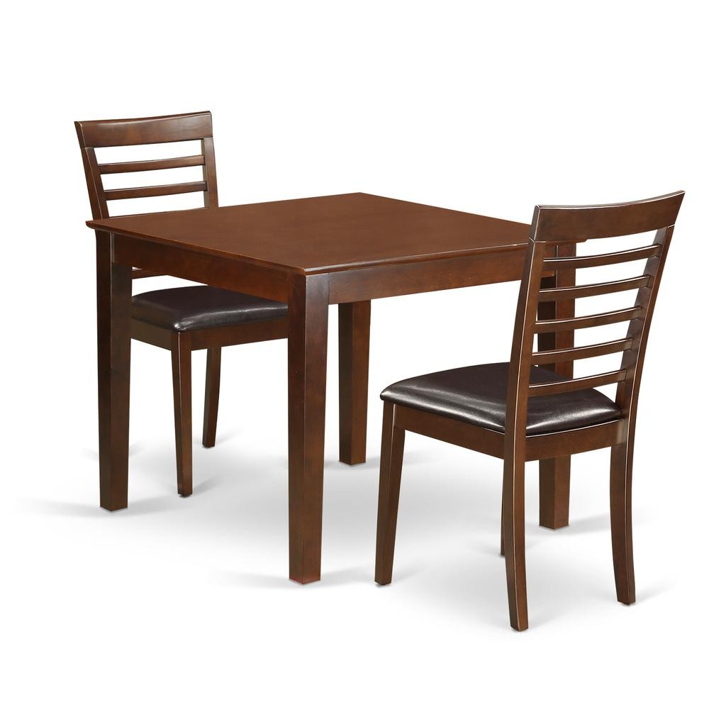 3  Pc  Dinette  Table  set  with  a  Dining  Table  and  2  Dining  Chairs ...