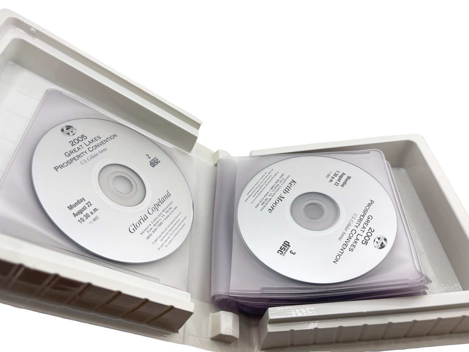 2005 Great Lakes Prosperity Overflow Convention Kenneth Copeland 31 CD Set