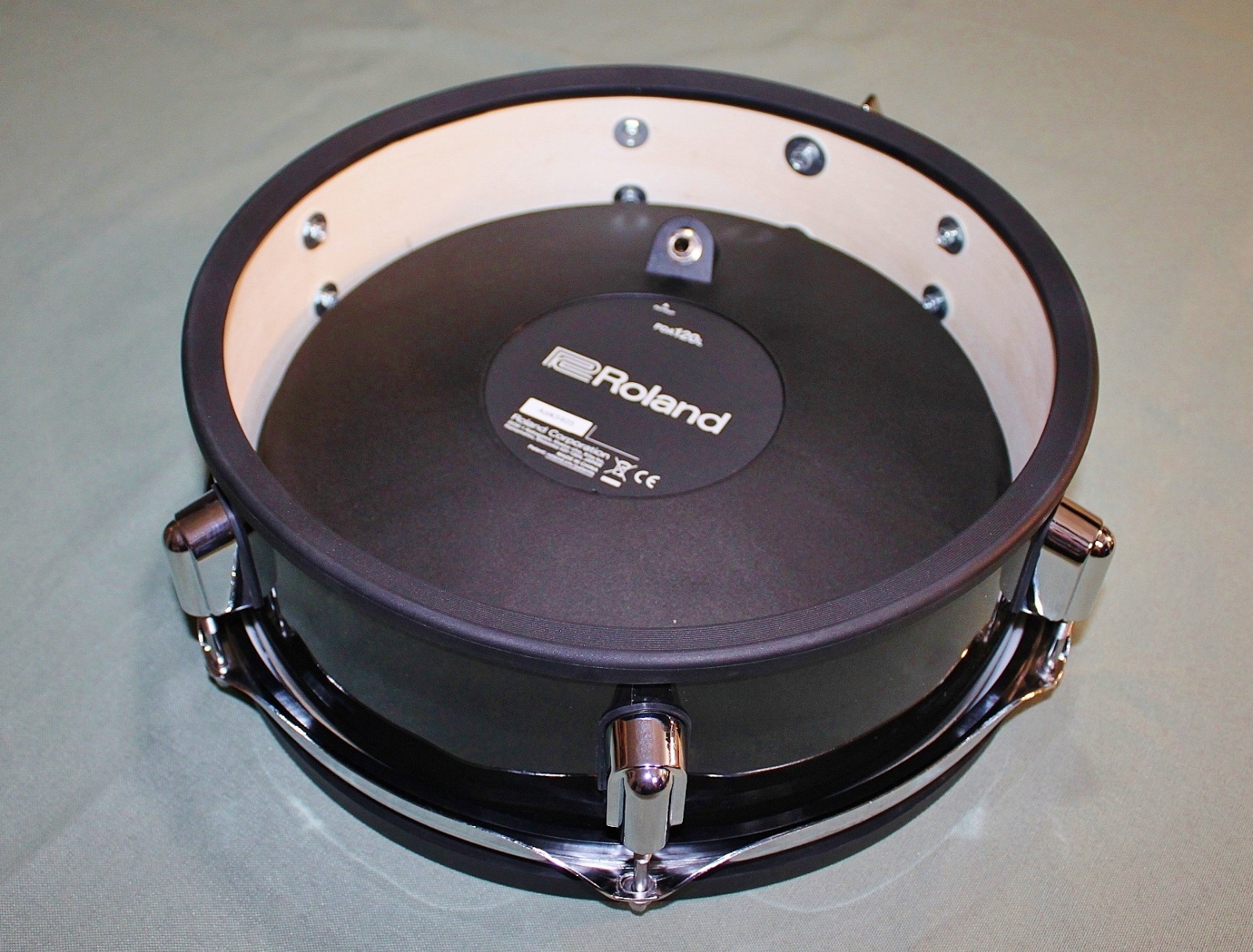 Roland PDA120L BK V-Drums Acoustic Design Shallow 12" Tom Pad Truly Excellent