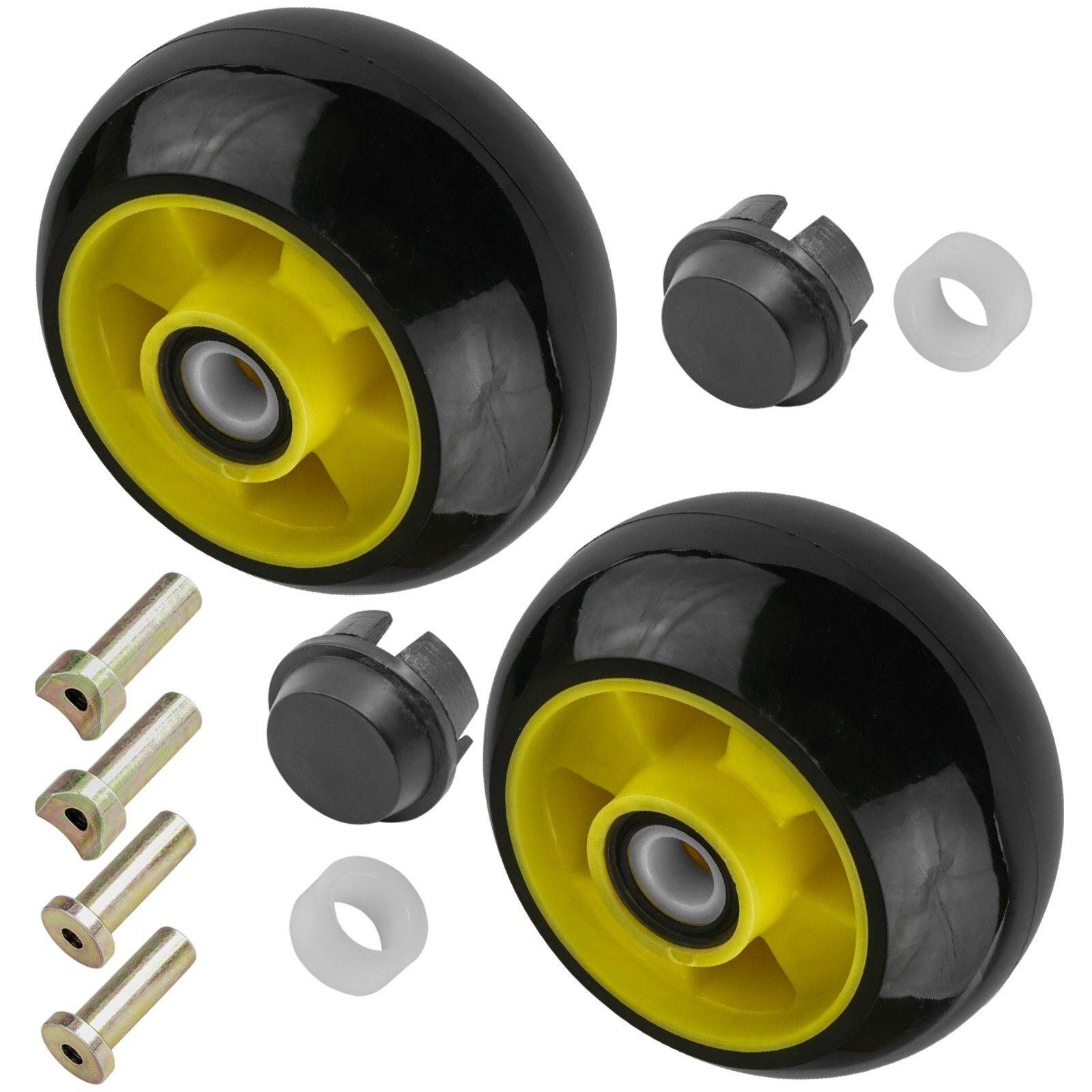 Deck Wheel Kit w/Hub for John Deere GT225 GT235 GT245 48" 54" Deck AM125172 2x