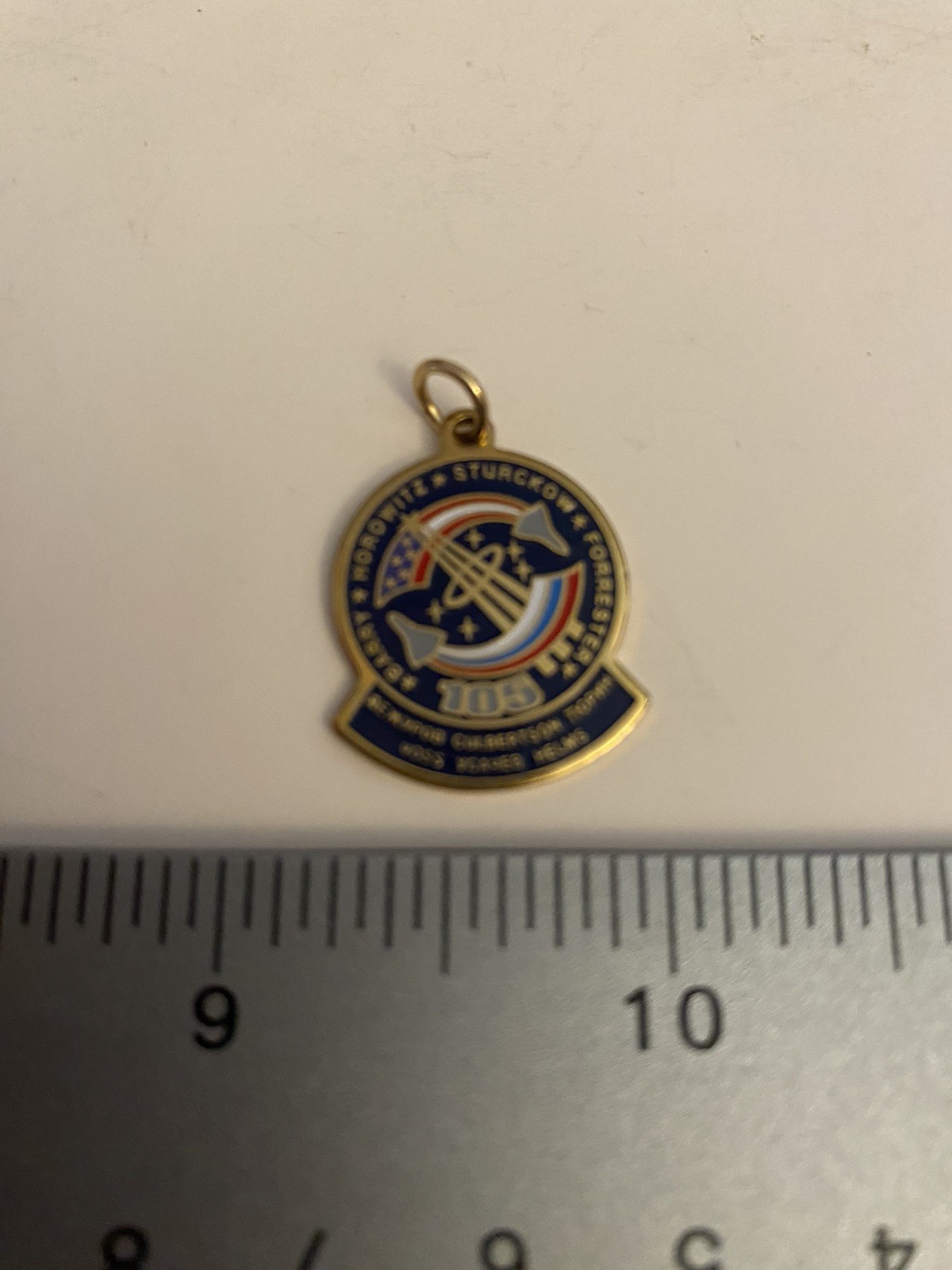Space Shuttle Barry Horowitz Sturckow Forrester Charm P31