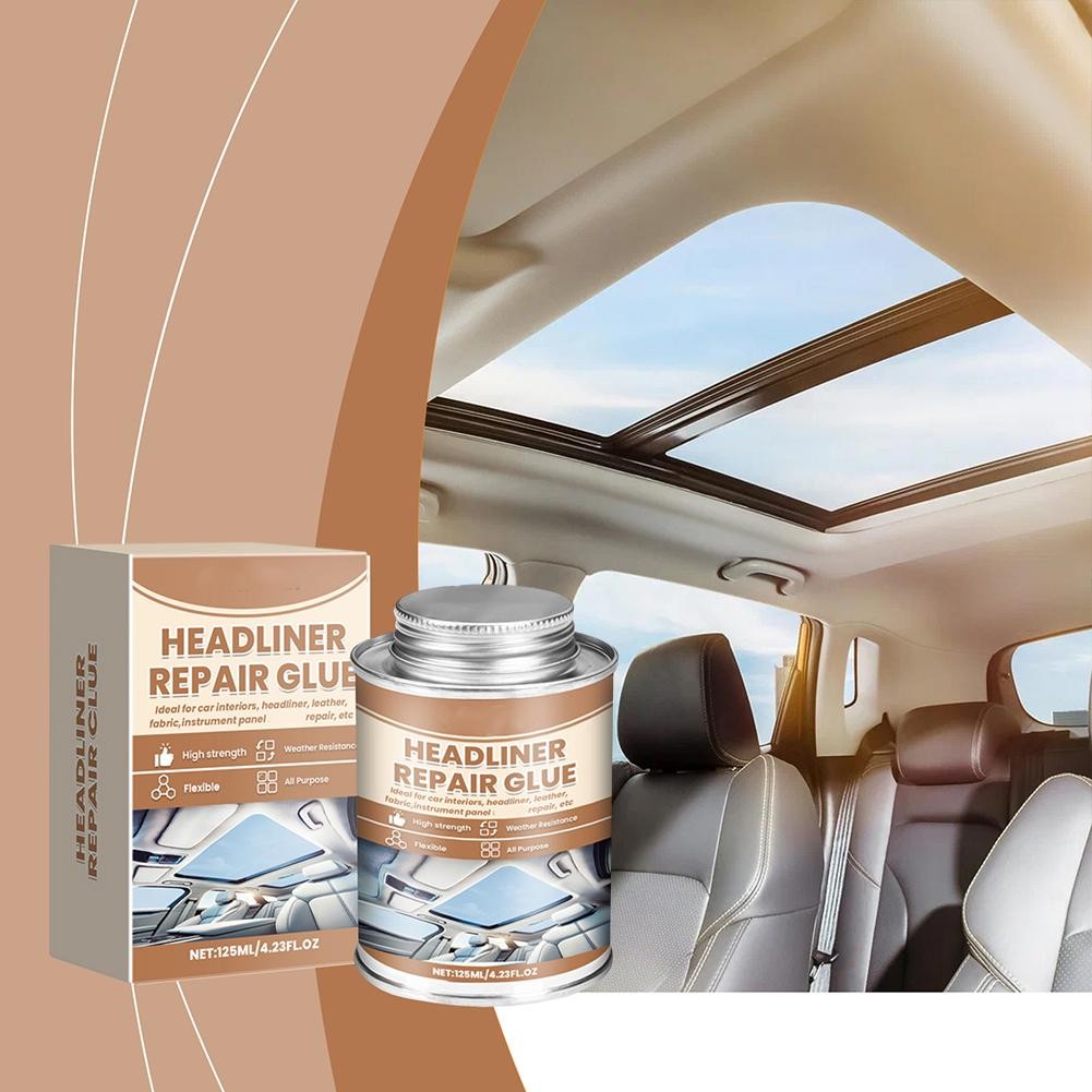 1X Headliner Repair Glue Car Roof Liner Adhesive Clear Glue Upholstery Best T3H0