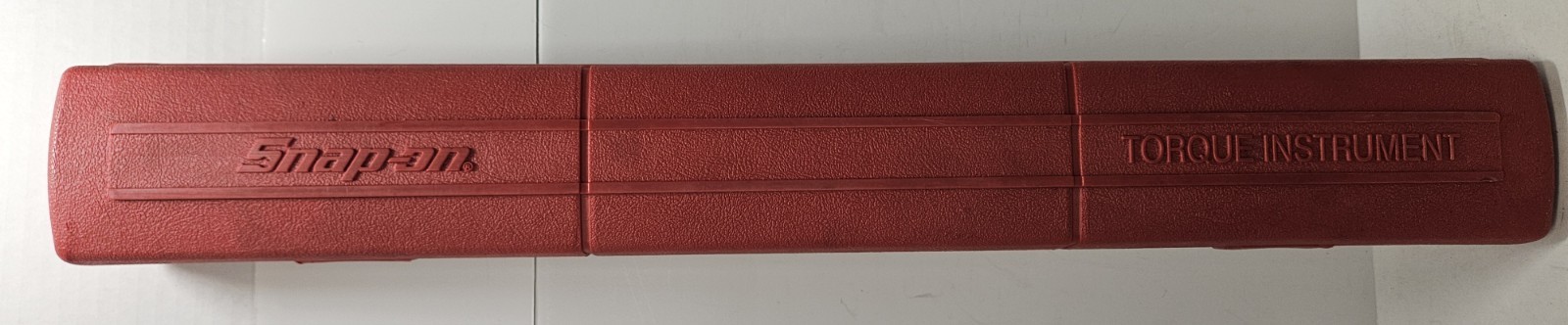 Snap On Torque Wrench CASE ONLY TQR250E Red
