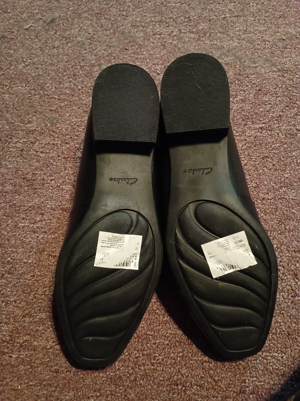Ladies Clark’s Shoes 6 1/2 Dress Shoes. New Black