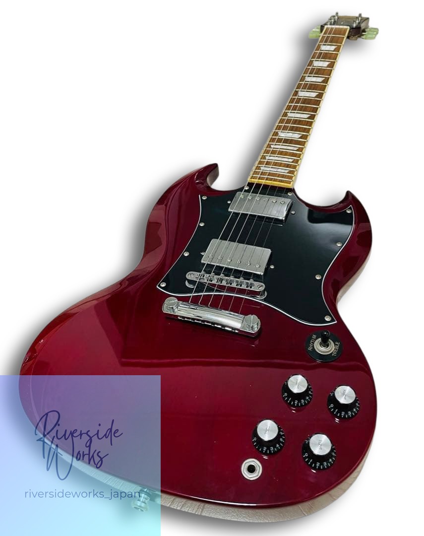 Mint GrassRoots G-SG-STD Electric Guitar Cherry Color