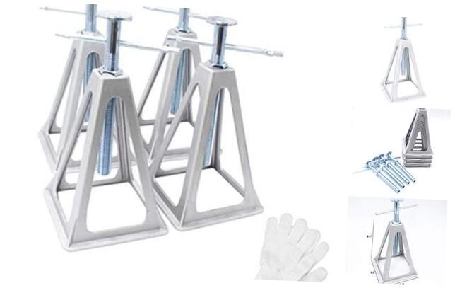 RV Stabilizers Jacks for Trailer Camper 4 Pack Aluminum Stack Jacks 6000